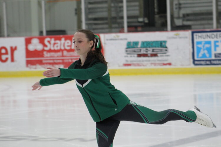 Alpena High School figure skaters glide at Northern Lights Arena News